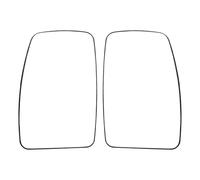 Door Wing Mirror Glass For Master 2010-2024 For Nissan NV400 2012 2022 For Movano 2021 Heated Side Mirror Glass Replacement(Pair)