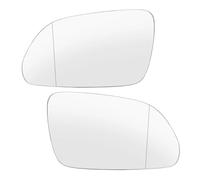 Door Wing Mirror Glass For MK2 A5 2004-2009 Left Right Side Wing Mirror Glass Convex Rear View Wide Angle