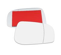 Door Wing Mirror Glass For VOLVO For S60 For S80 For V70 2004-2006 1 Pair Driver Left Side Right Side Rearview Replacement Mirror Glass With Adhesive Wing Door Mirror Glass(Left)