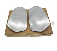 Door Wing Mirror Glass Heated Left Right Side Mirror Glass For A6 C7 .5 S6 4G 2012-2018 Rearview Lens 4G0857536D,4G0857535D(Left Right)