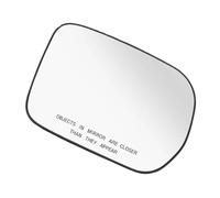 Door Wing Mirror Glass Left/Right Side Heated Wing Rearview Mirror Glass Side Mirror Lens For Pilot 2003 2004 2005 2006 2007 2008 76253S9VA01 Rear View Mirror Glass(Right Passenger Side)