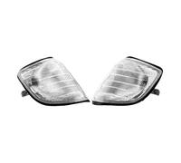 Door Wing Mirror Indicator For Mercedes For Benz S Class W140 1992-1999 Car Front Corner Light Housings Turn Signal Covers 1408260543(Clear)