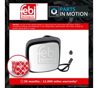 Door / Wing Mirror Left or Right 107947 Febi 81637306748 Top Quality Guaranteed