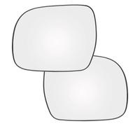 Door Wing Mirror Left Right Door Side Wing Mirror Glass Heated Convex With Plate Rearview Clip For Lexus For RX 2003-2008 Heated Wing Mirror Glass(Left - Right)