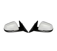 Door WIng Mirror Side For BMW X2 2020 2021 2022 2023 Side Outside Rearview Mirror Assembly Auto Heating Turn Signal Assy rearview mirror assembly(Pair White)