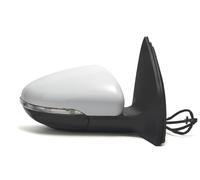 Door WIng Mirror Side For VW For Golf 6 MK6 2009 2010 2011 2012 5KD857501 5KD857502 Auto Power Heated Fold Turn Signal Side Mirror Assembly rearview mirror assembly(Right White)