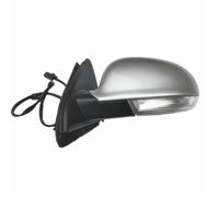 Door WIng Mirror Side For VW For Jetta MK5 2005-2011 1K1857508BG Car Rear View Mirror Assembly Electric Adjustment Lens Heating Steering Lamp rearview mirror assembly(Silvery Left)
