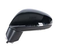 Door WIng Mirror Side For VW For Touareg 2011-2018 Auto Fold Memory Anti Glare Turn Signal Heating Glass Housing Mirror Assy rearview mirror assembly(15 Pin Left A)