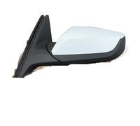 Door Wing Mirror Side Mirror Rear View Door Wing Mirror Cover Cap Glass Lens Assembly Us Version Replacement for Chevrolet For Malibu XL 2016-2019(White right)(White left)