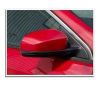 Door Wing Mirror Side Rearview Mirror For Jeep For Compass 2017-2021 Auto Electric Heating Mirrors Turn Signal Car Outside Assembly Wing Door Mirror(Red,7pin right)