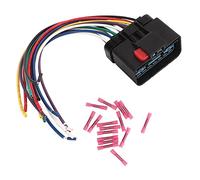 Door Wire Harness Connector Pigtail 5013961AA 14 Way Electrical Connector Plug Repair Kit for Commander Liberty with 16 Butt Connectors