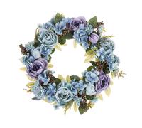 Door Wreath ø 50 cm Blue GALDAR