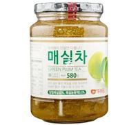 Dooraeone Traditional Korean Green Plum Tea 580g - Maesil Tea Jar, Sweet Fruit Spread for Hot & Cold Drinks, Korean Tea