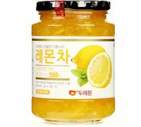 Dooraeone Traditional Korean Lemon Yuja Tea 580g - Citron Tea Jar, Sweet Citrus Spread for Hot & Cold Drinks, Korean Tea