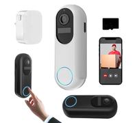 Doorbell Camera, Real-Time Notifications, Smart Home Security, Motion Detection, 360° View, 120-Day Battery Life, Two-Way Talk, IP65 Weatherproof, 64GB Included