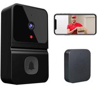 Doorbell Camera Wireless,Smart Video Doorbell Cam Home Intercom HD Night Vision WiFi Rechargeable Security Doorbell Cameras,2-Way Audio,Cloud Storage,APP Control,Doorbell Camera for Apartment
