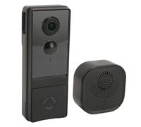 Doorbell Camera Wireless with Chime,5G WiFi Video Doorbell with Voice Message, 2 Way Audio, Night Vision, PIR Motion Detection, Cloud Storage