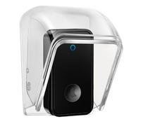 Doorbell Cover, Rain Protector, Button Shield with Weatherproof Pvc Hood, Transparent Case, Easy Install, Uv Resistant, Ring Compatible, Outdoor Access Control, Anti Glare Guard