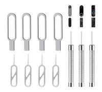 Doorbell Key Tool, 11 PCS Doorbell Removal Pin Kit, Reusable Video Doorbells Remove Mount and Battery Replacement, Release Key Security Removal Tool Replacement, Compatible with Arlo, Nest and Eufy