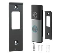 Doorbell Metal Backplate Replacement for New Ring Wired Doorbell Plus(2nd Gen) /Pro(3rd Gen), Doorbell Bracket Accessories with Screw Mounting for Houses Apartments Office