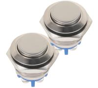Doorbell Push Button Replacement 2pcs Lighted Round Home Chime