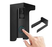 Doorbell Rain Cover - Doorbell Cover Shield, Googles Nest Doorbell | Metal Video Doorbell Rain Cover, Ring Video Doorbell Cover, Metal Smart Video Doorbell Cover for Rain Sun Shade Doorbell Protection