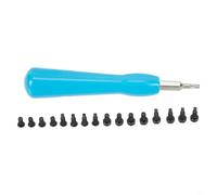 Doorbell Replacement Security Screws and Screwdriver Kit, Compatible with Popular Video Doorbells, Carbon Steel Hardware Set with Double-End Bit