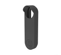 Doorbell Silicone Cover, 2Pcs Weatherproof Protective Silicone Doorbell Cover Case, Doorbell Silicone Cover for Google Nest Doorbell (Black)