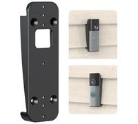 Doorbell Vinyl Siding Mount, for R-ing Battery Doorbell/Plus/Pro (2026 Newest Model) & Wired Doorbell/Plus/Pro (2nd/3rd Gen), Sturdy Angle Mounting Bracket Wedge Kit for 4" Standard Siding