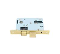 DoorLock Centre Case Gearbox, Mortice Sash Lock Set Stainless Steel and Copper Multicolor Multiple Sizes(S)
