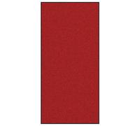 vidaXL Doormat Other Red and Black 120 x 250 cm Polyamide and PVC