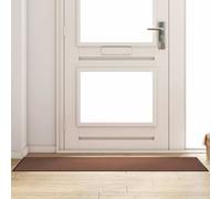 vidaXL Doormat Brown and Black 60 x 180 cm 100% Polyamide