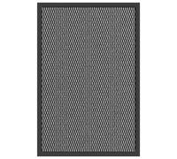 Doormat Anthracite 40x60 cm PP Tufted Non-Slip PVC Backing Mudroom Mat Absorbent