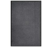 Doormat Anthracite 80x120 cm 100% Polypropylene Twisted Heatset Vinyl Velour Mat