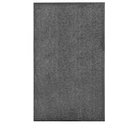 Doormat Anthracite 90x150cm Polyamide PVC Non-Slip Indoor Outdoor Washable Matte