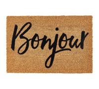 Doormat ASIR Natural 40 x 60 cm Text Coir