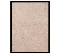 Doormat Beige Home Decorative Barrier Welcome Front Door Mat Area Rug vidaXL