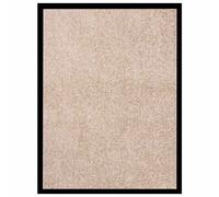 Doormat Beige Home Decorative Barrier Welcome Front Door Mat Area Rug vidaXL