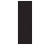 Doormat Black 60x180 cm Polypropylene Tufted with Non-Slip PVC Backing Entrance