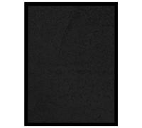 Doormat Black Home Decorative Barrier Welcome Front Door Mat Area Rug vidaXL