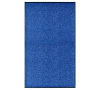Doormat Blue 90x150 cm Polyamide Modern Rectangular Indoor Outdoor Durable Urban