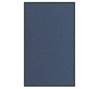 Doormat Blue 90x150 cm Polypropylene Tufted Non-Slip PVC Backing Indoor Doorway