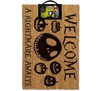 DOORMAT Coir - Nightmare Before Christmas, A Nightmare Awaits - Door Mat