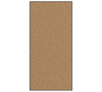 Doormat Cream and Black 120 x 250 cm Polyamide and PVC Non-Slip Weatherproof Washable Dirt Trapper Mat for Front Door, Entrance, Balcony, Patio, Indoor and Outdoor Use