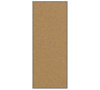 Doormat Cream and Black 120 x 300 cm Polyamide and PVC Non-Slip Washable Weatherproof for Indoor and Outdoor Use Ideal as a Dirt Trapper Mat Door Mat