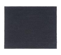 Doormat Dark Grey Coir 80 x 100 cm Tufted with Non-Slip Underside, Weatherproof and Dirt Trapping for Indoor and Outdoor Use, Ideal as a Door Mat, Clean Mat