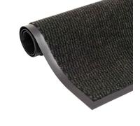 Doormat Dust Control 120x180 cm Black 100% PP Tuft Rubber Backing NonSlip Mat XL