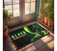 Doormat Fall Alien Horror Night: A Spine-Chilling Experience Await! Doormat Front Door Mats For Outdoor Entrance Indoor Door M(50X80CM)