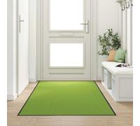 vidaXL Doormat Other Green and Black 120 x 300 cm Polyamide and PVC