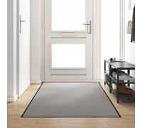 Doormat Grey 120x300cm Polypropylene Vinyl Rectangular Anti-Slip Indoor/Outdoor